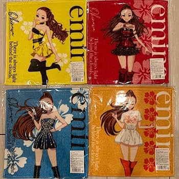 Amazon.co.jp: セブンイレブン限定 安室 奈美恵 エミーナ タオル